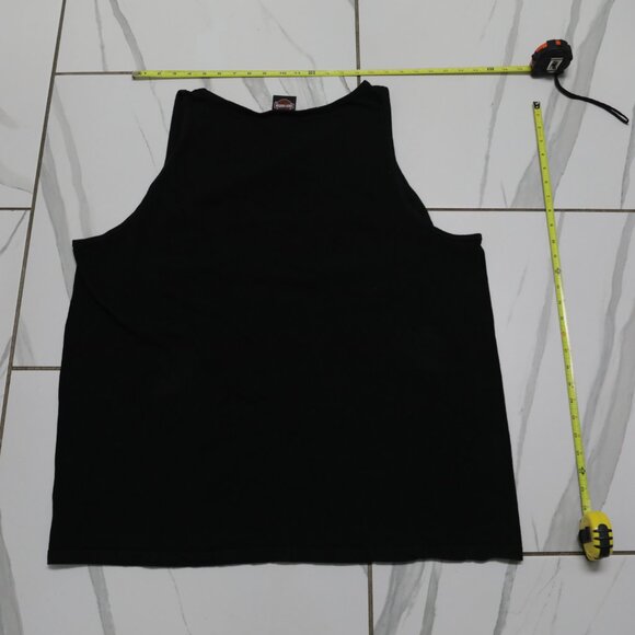 Harley Davidson Roatan Honduras Lost Paradise Black Tank Top Sz XL - Picture 2 of 4